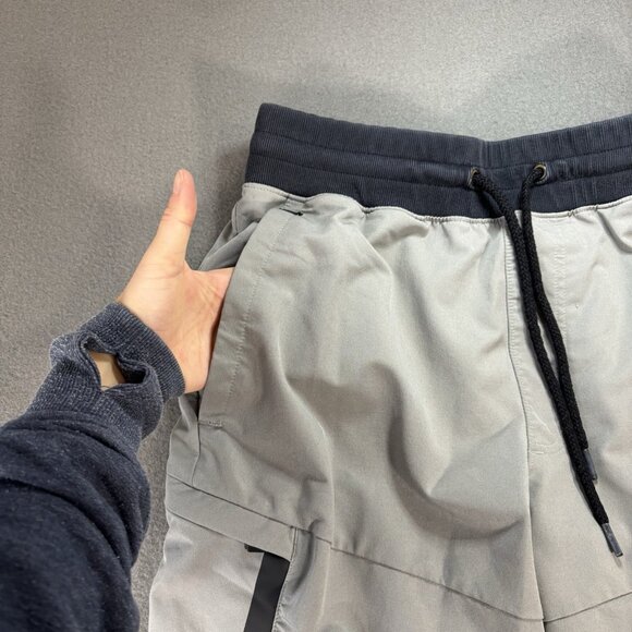 Under Armour HeatGear Sportstyle Elite Cargo Pants Mens M Gray Joggers Techwear - Picture 5 of 16